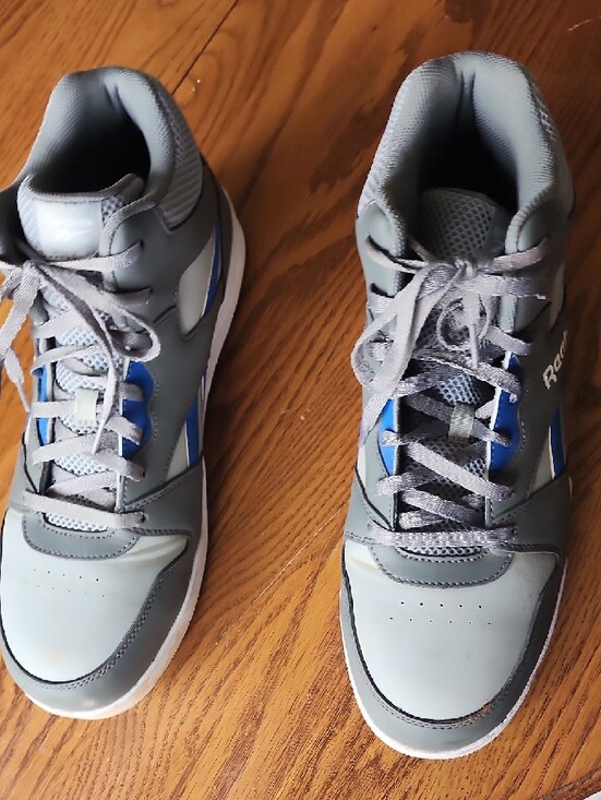 Reebok Gray and Blue Men\'s Composite Toe Work Sneakers main image 7